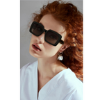 Stylish Oversized Sunglasses for Women – Lightweight, UV Protection 2041AC