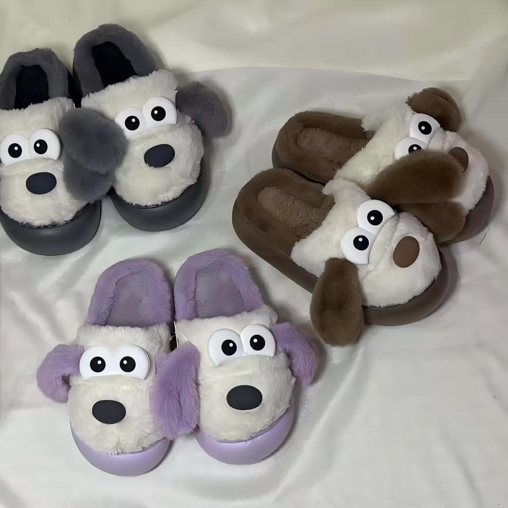 Pantuflas de invierno cálidas antideslizantes2