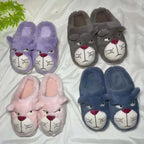 Pantuflas de invierno cálidas antideslizantes4