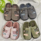 Pantuflas de invierno cálidas antideslizantes6