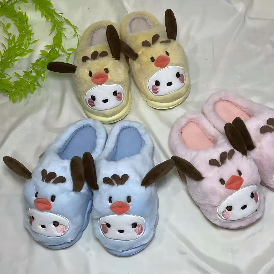 Pantuflas de invierno cálidas antideslizantes8