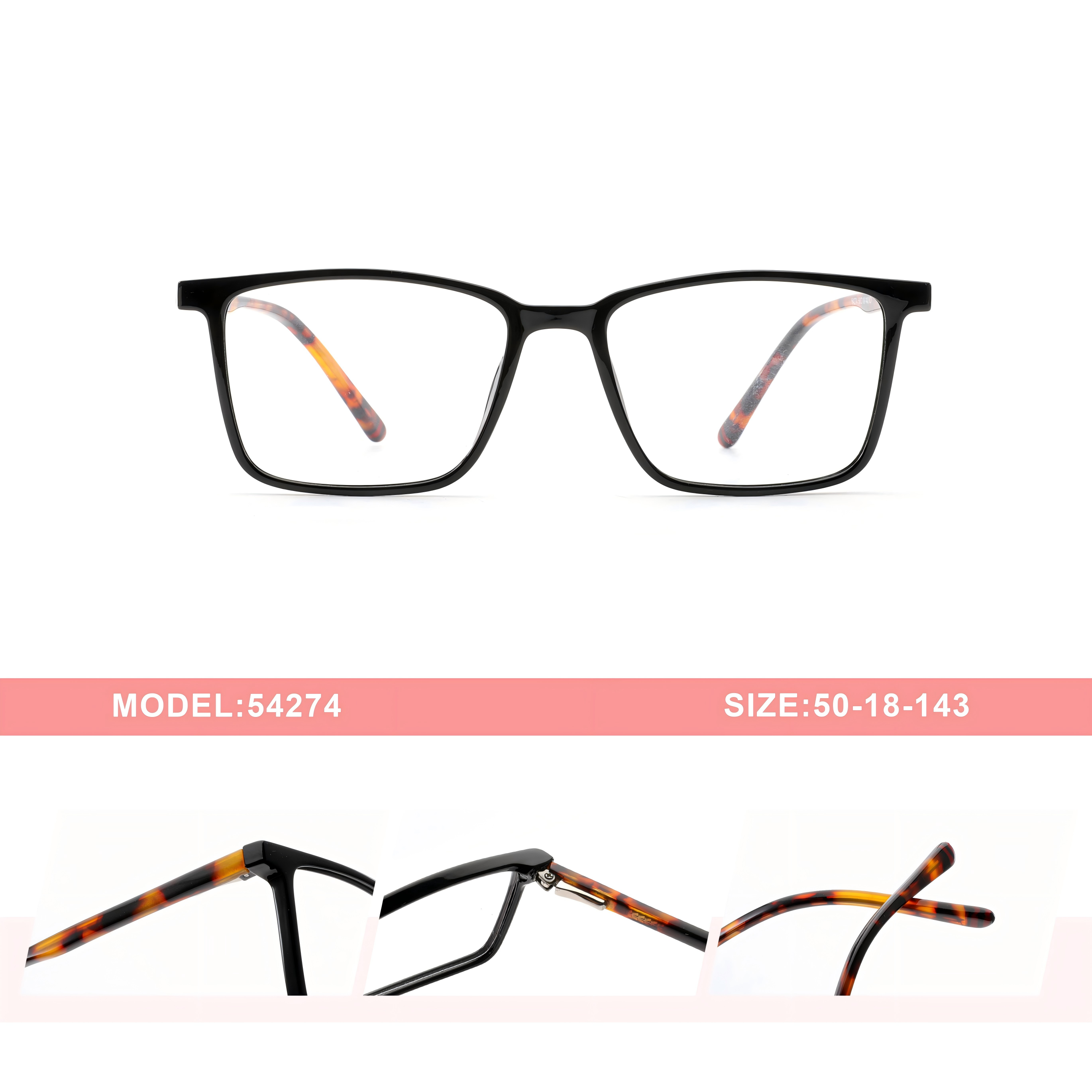 【Montura de gafas TR ultraligera】Nuevo diseño, resistente y disponible en varios colores #54274