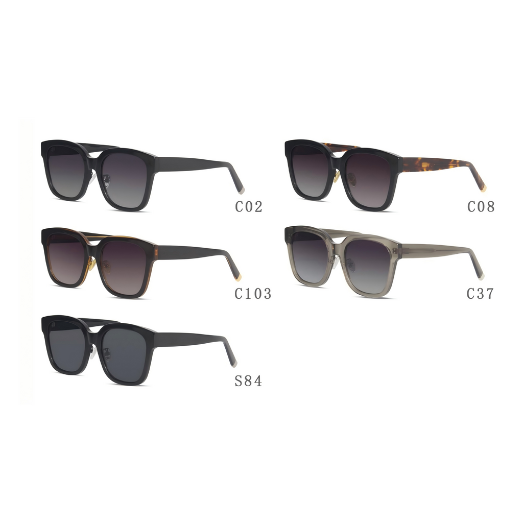 Lentes de sol femeninos – Ideal para conducir, playa o uso diario 2032AC