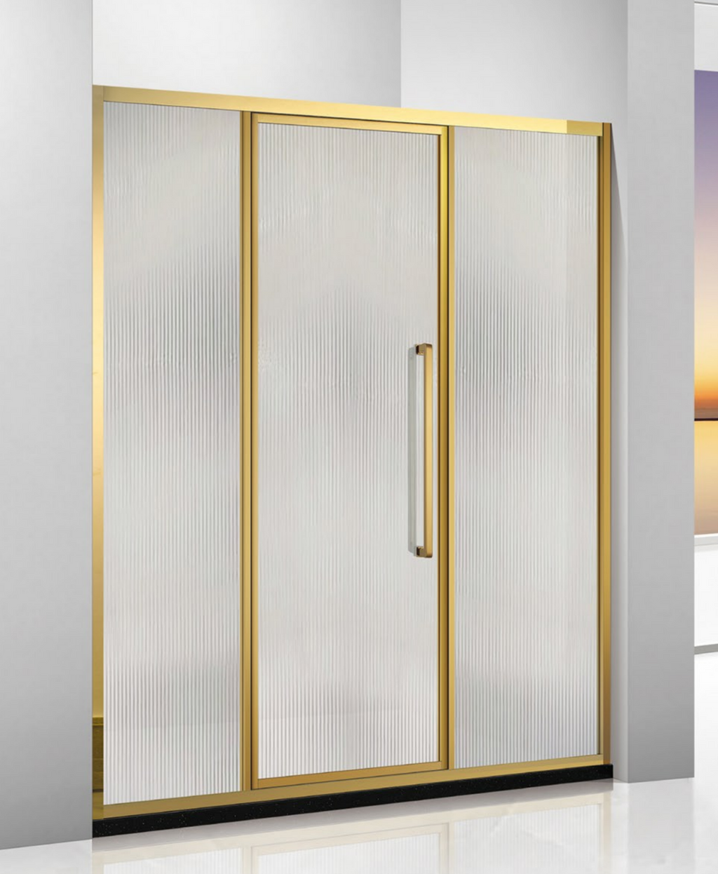 Puerta de Ducha de Aluminio