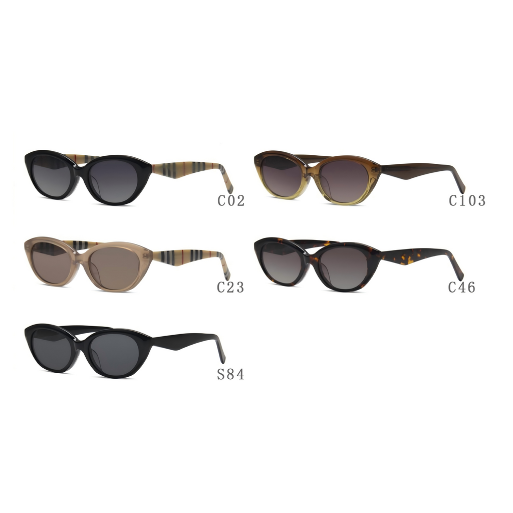 Stylish Oversized Sunglasses for Women – Lightweight, UV Protection 2040AC