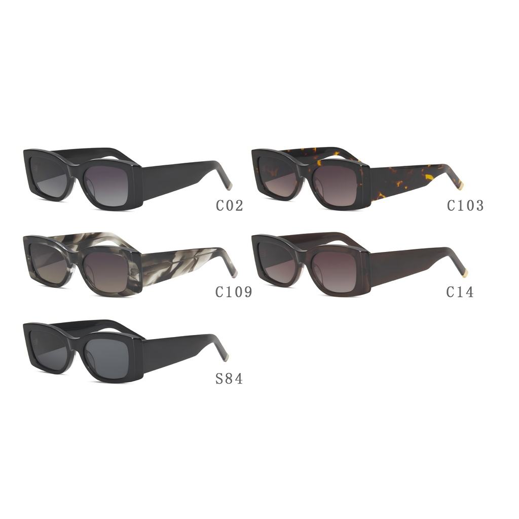 Lentes de sol femeninos – Ideal para conducir, playa o uso diario 2029AC