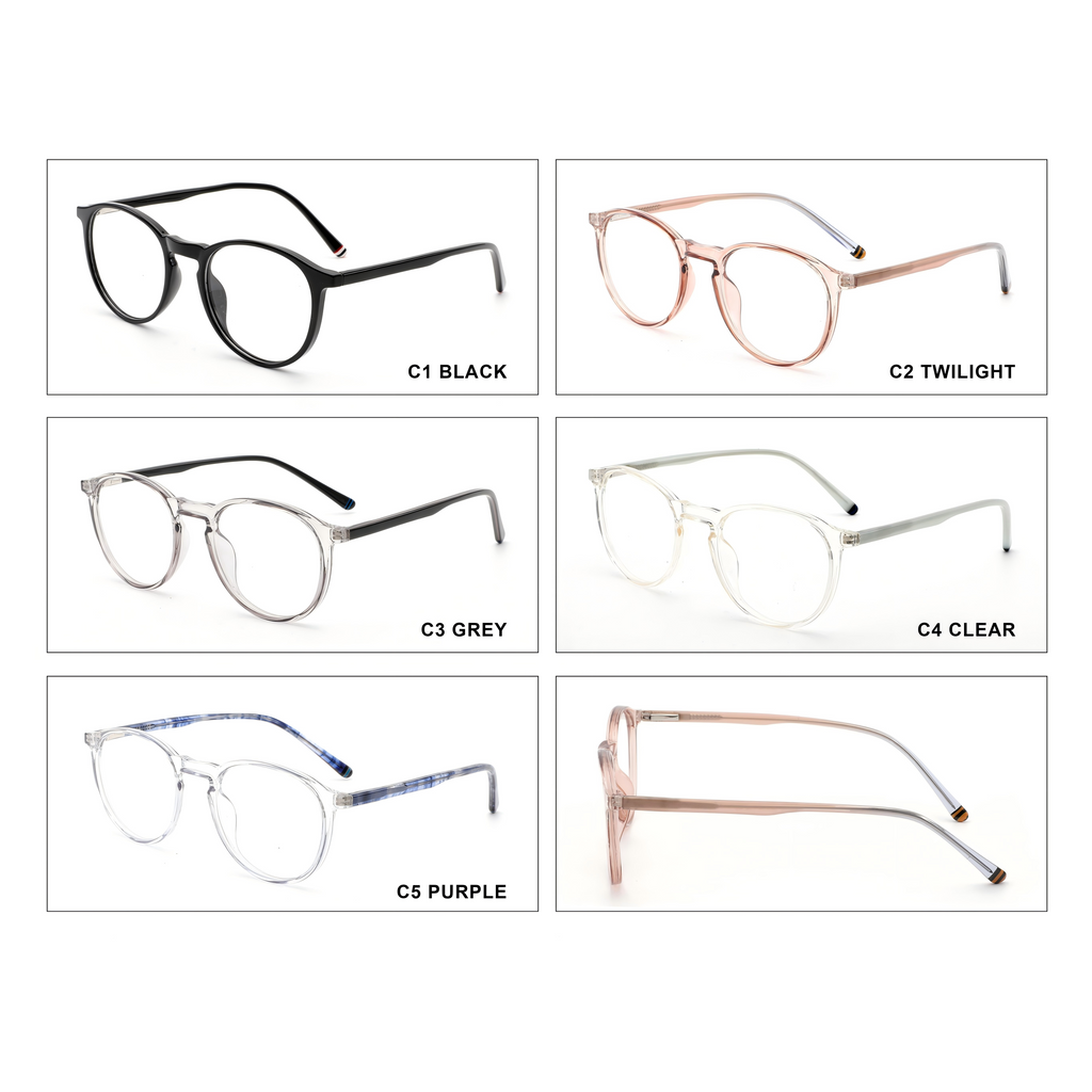 【Montura de gafas TR ultraligera】Nuevo diseño, resistente y disponible en varios colores #54279