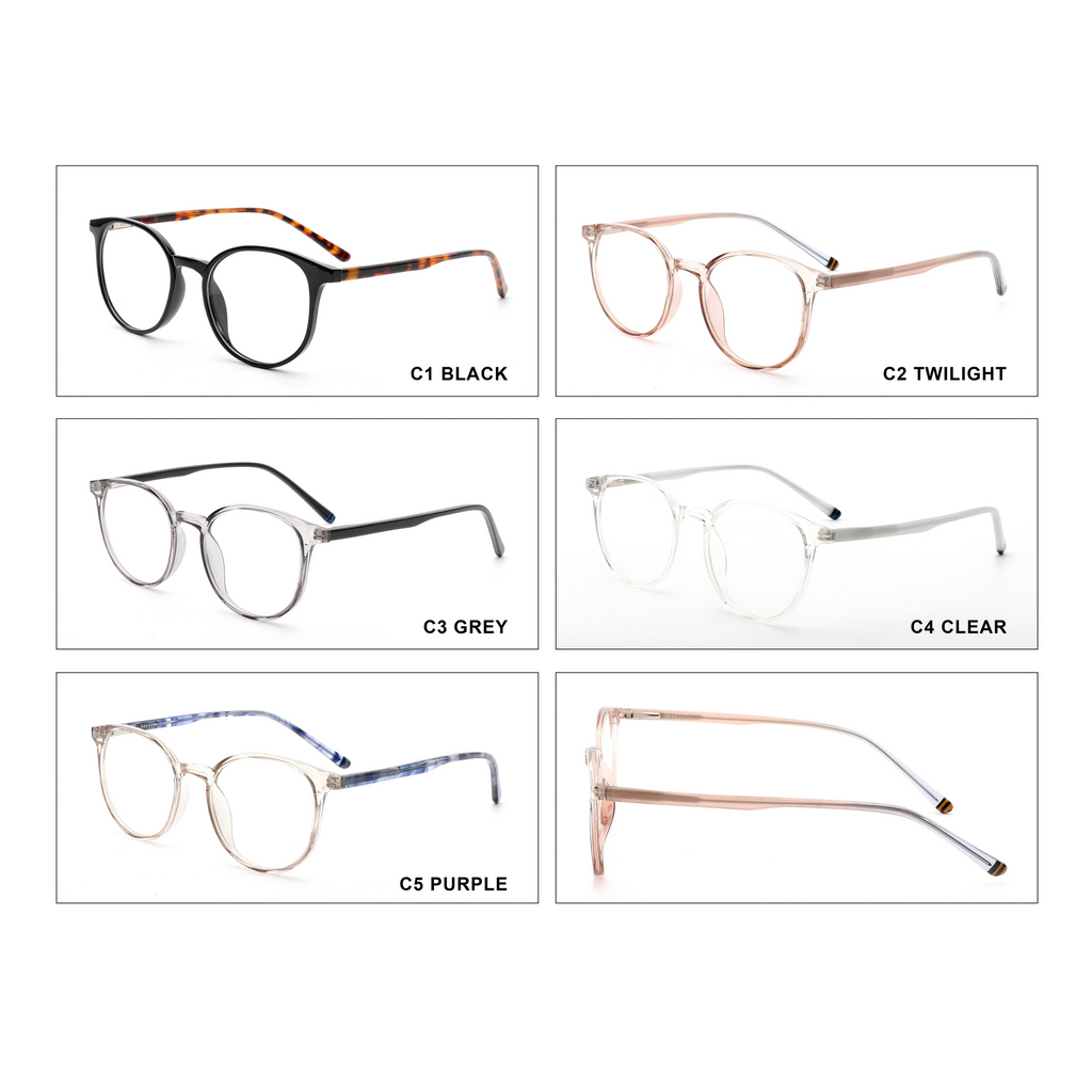 【Montura de gafas TR ultraligera】Nuevo diseño, resistente y disponible en varios colores #54272