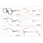 【Montura de gafas TR ultraligera】Nuevo diseño, resistente y disponible en varios colores #54275