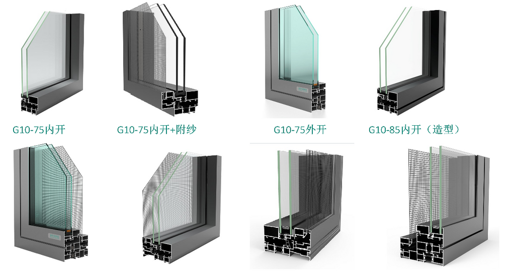 Ventanas de Aluminio con Vidrio Templado de Alta Calidad