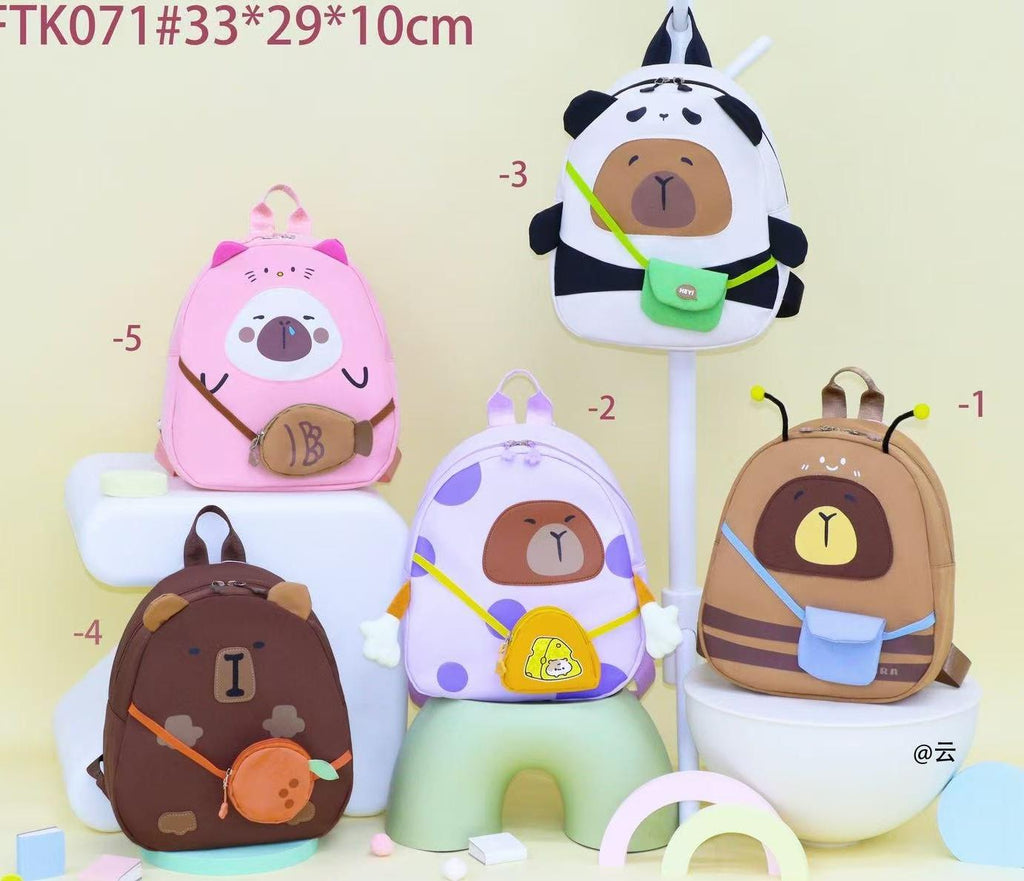 Mochila Infantil con Diseño de Dibujos Animados
