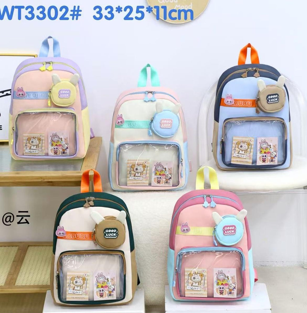 Mochila Infantil con Diseño de Dibujos Animados