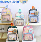 Mochila Infantil con Diseño de Dibujos Animados