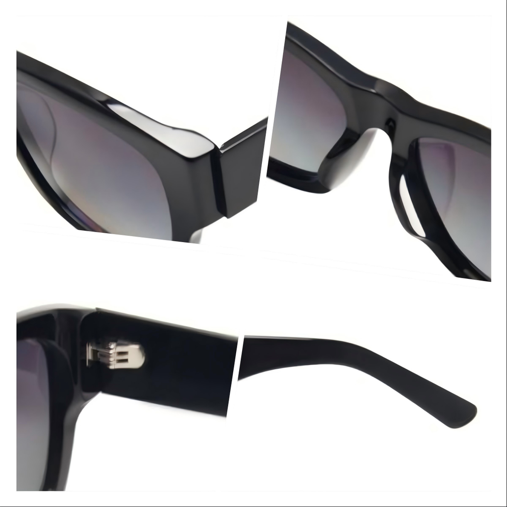 Gafas de sol grandes para mujer – Estilo vintage, livianas y cómodas 2043AC