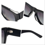 Gafas de sol grandes para mujer – Estilo vintage, livianas y cómodas 2043AC