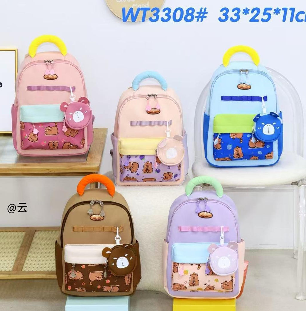Mochila Infantil con Diseño de Dibujos Animados