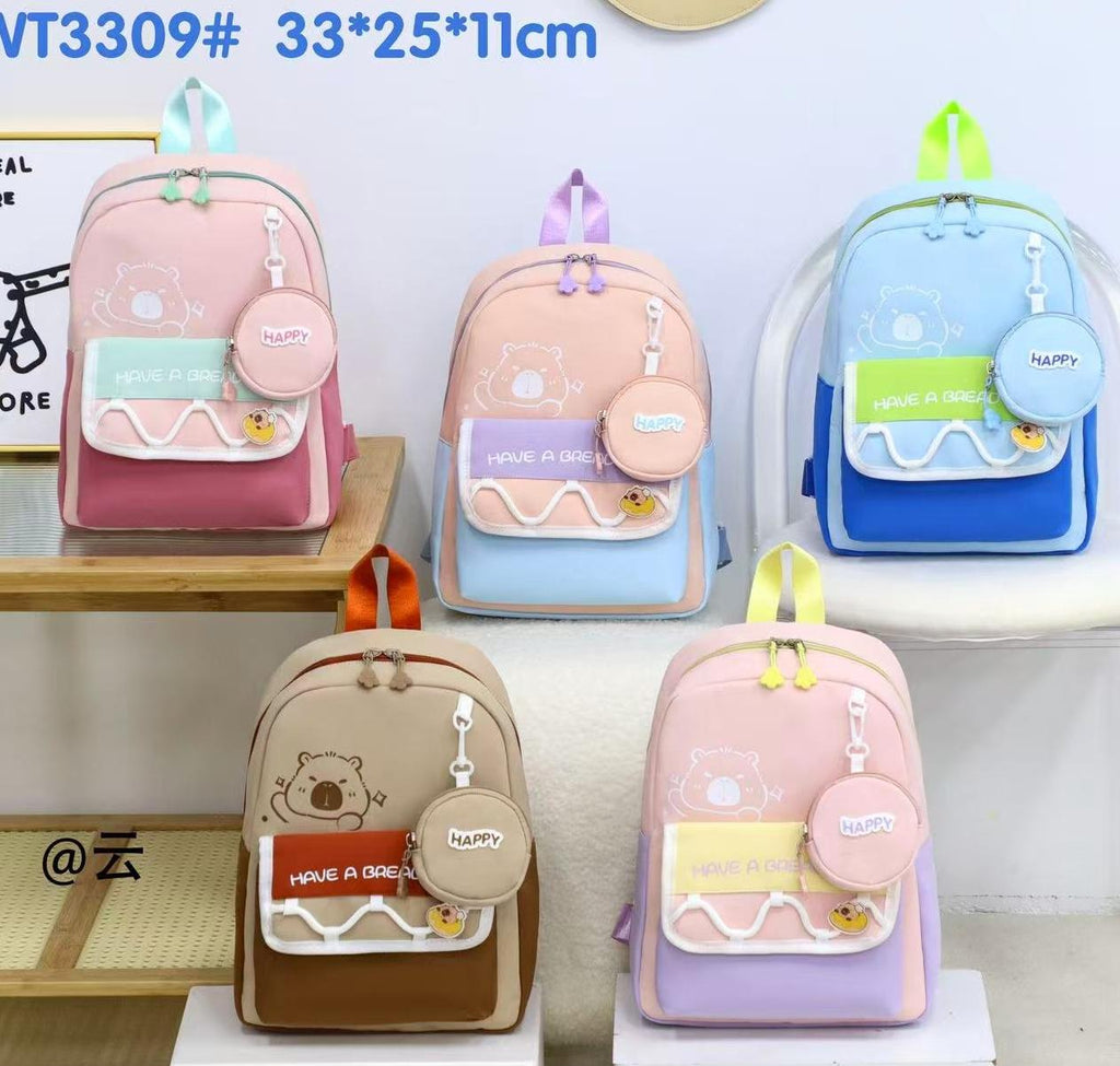 Mochila Infantil con Diseño de Dibujos Animados