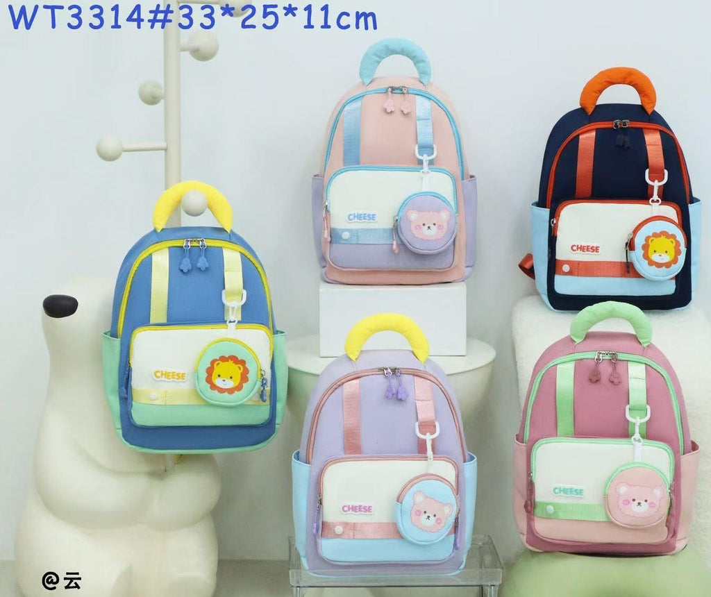 Mochila Infantil con Diseño de Dibujos Animados