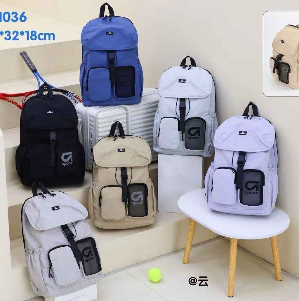 Mochilas de gran capacidad con múltiples compartimentos