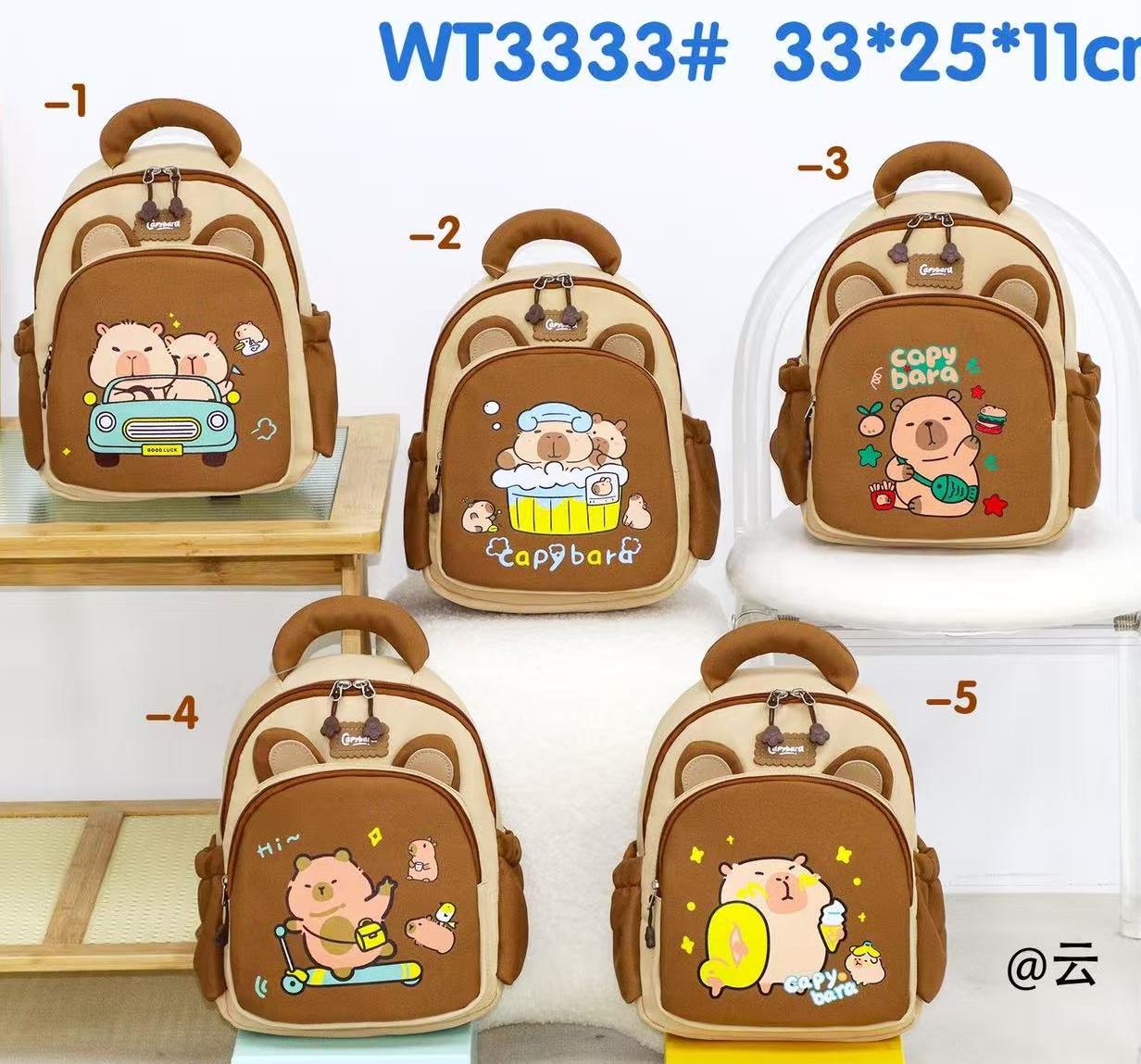 Mochila Infantil con Diseño de Dibujos Animados