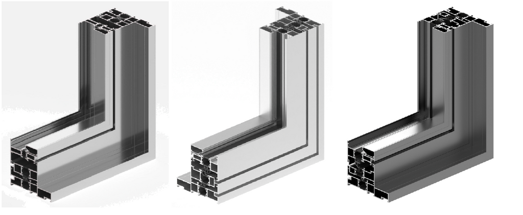 Ventanas de Aluminio con Vidrio Templado de Alta Calidad