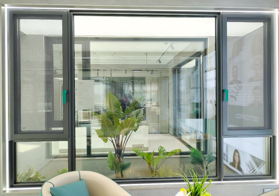 Ventanas de Aluminio con Vidrio Templado de Alta Calidad